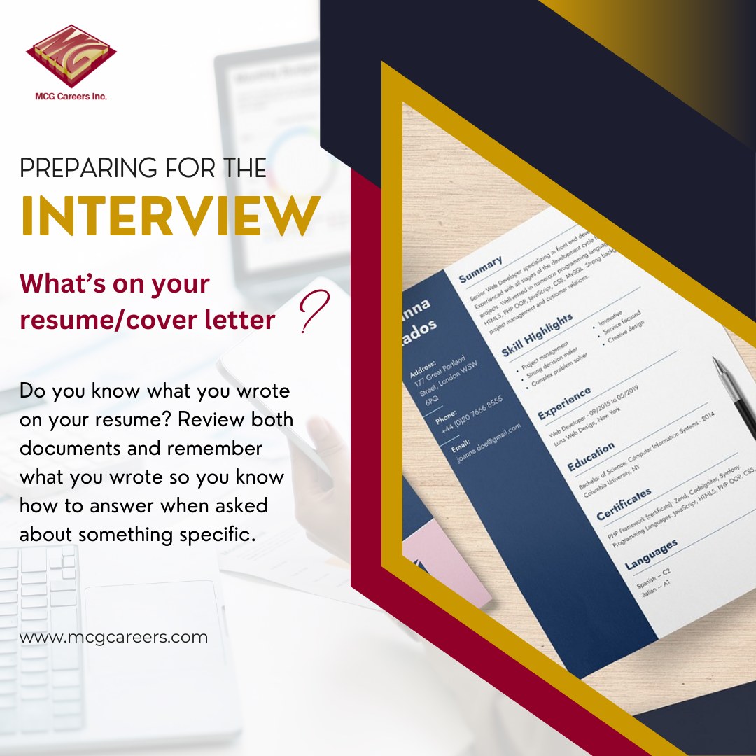 Interviews can be a stressful event for most people. Here is a tip on how to be prepared and reduce stress on the day of the interview.
#interviewpreparation #employment #gethired #MCGCareers #SeeGoodThings