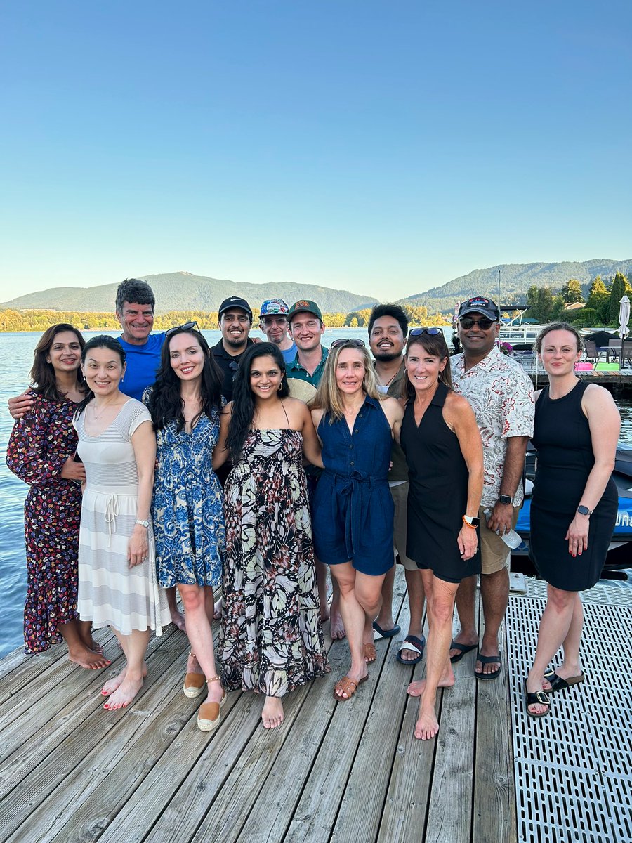VMFHCards's tweet photo. Did you miss us? Cause we missed you! 
We kicked off our year with an amazing lake day at our Program Director Dr. Longo’s home - we loved soaking up the sun with faculty from both our sites! 
Follow along as we share some highlights from last year as well as this year! https://t.co/adrRCOuDZF