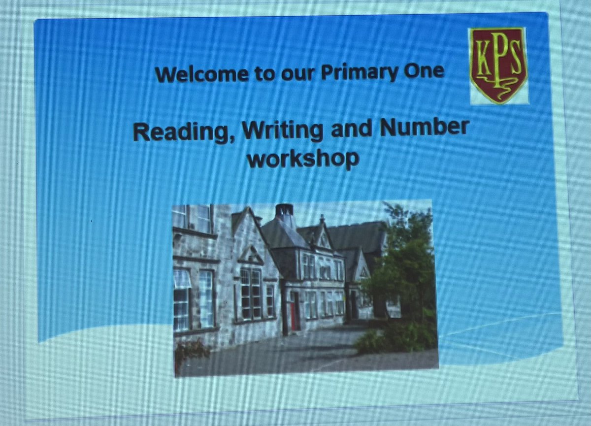 Thanks to all she attended our P1 Curricular Workshop this evening. 
It was helpful to share our approaches to teaching and learning, resources and our plans going forward. 
#TheFutureIsBright 💡