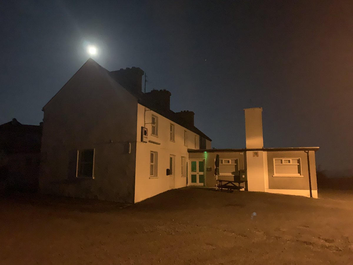 Moonlight in Mayo! Summer fading to Autumn. 
#TheCompass #Currane #CraicAgusOl 
#Moon