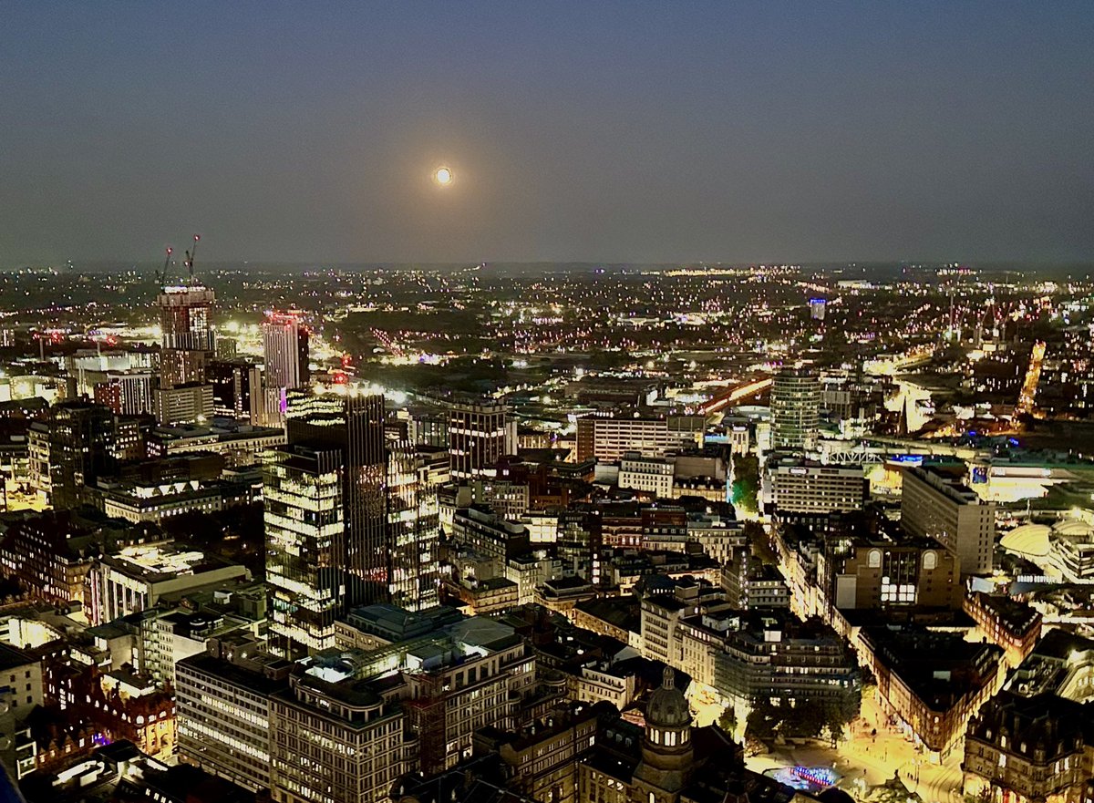 On top of Brum! 🤩

<a href="/ParadiseBham/">Paradise Birmingham</a> delivered the views! 🙌