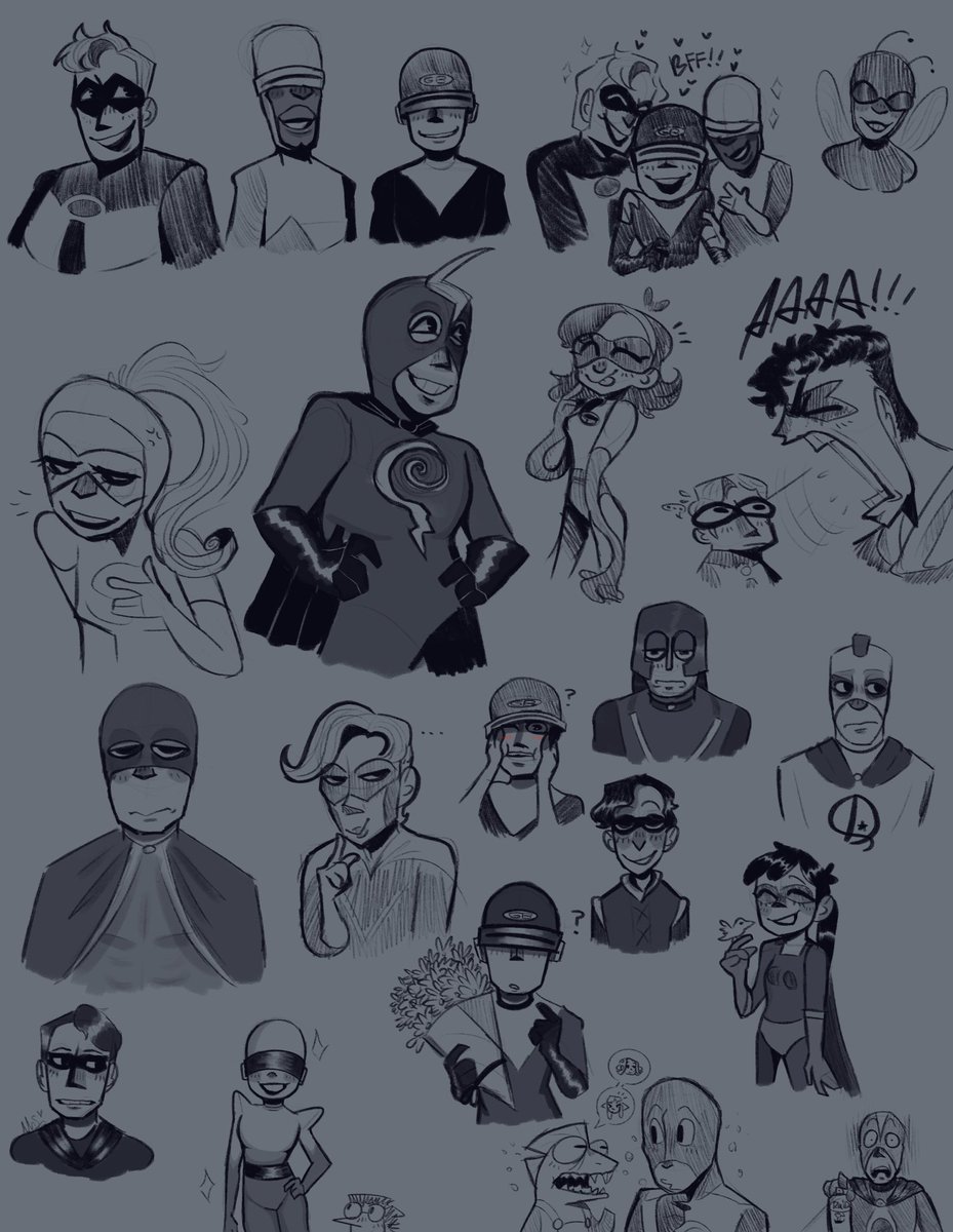 MagicBunnyStar's tweet image. Wanted to share my doodles from Tumblr 👍
#incredibles