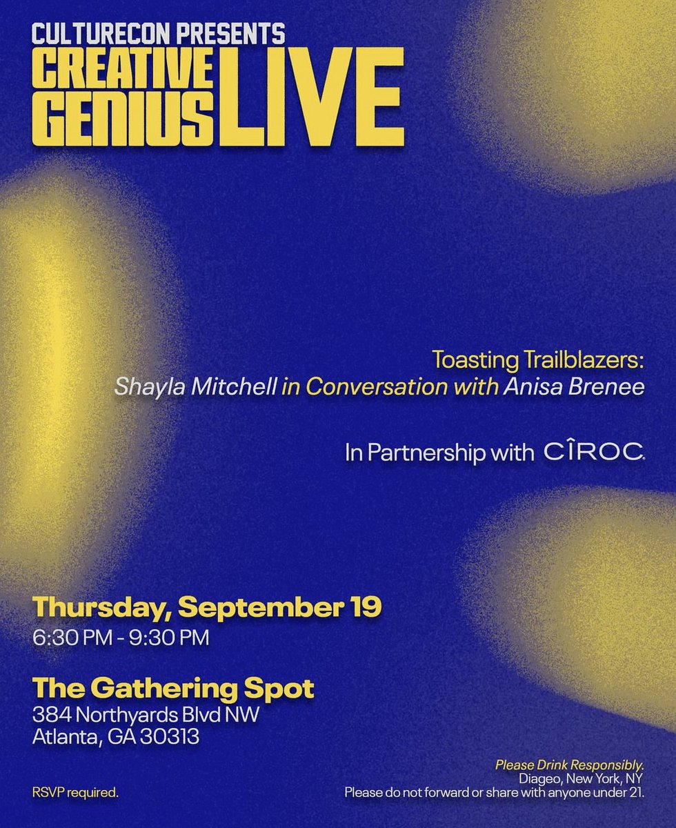 I’ll be in Atlanta on Thursday, September 19th! tyk405otz2x.typeform.com/to/mSMtHNxI