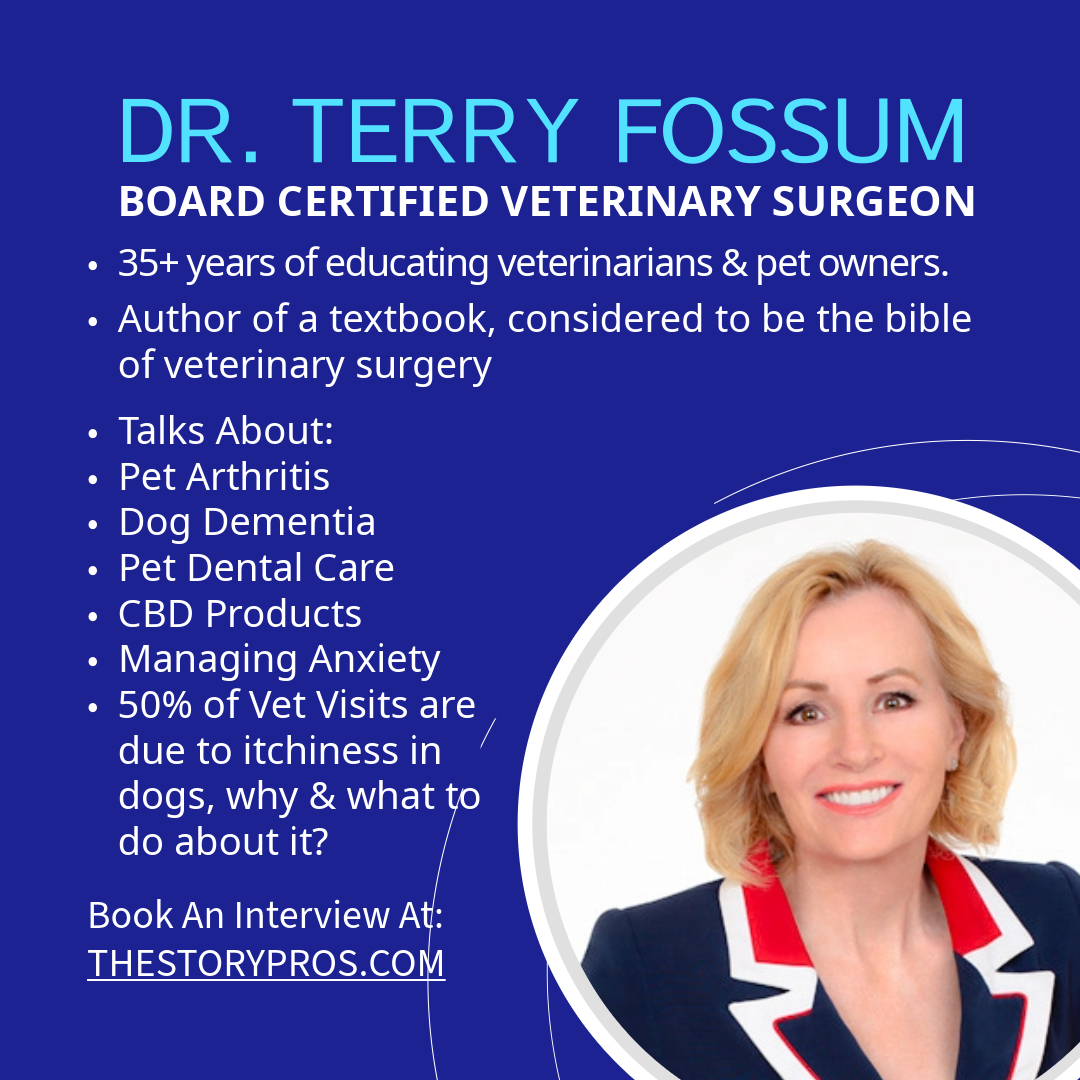 BreakthroughVid's tweet image. #Journalists, #NationalDogWeek is next week and @drterryfossum is available to talk about all things dogs! 🐕🦮🐩 Did you know that 50% of vet visits are due to itchiness? Book an interview with Dr. Fossum at TheStoryPros.com. @ChicExecs #Dogs