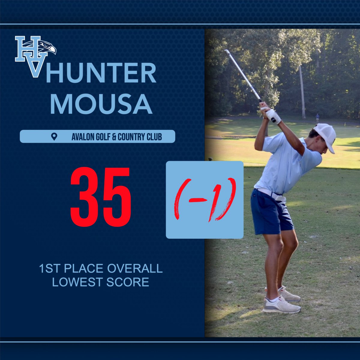 HVAGolf's tweet image. Great match yesterday honoring our Seniors! Congrats to Rylee Shaffer, Conner Adkisson & Bronson Herald for their last regular season match @Avalon_Golf and first win and lowest score of the season for Hunter Mousa. @HVAAthletics @HVAAC