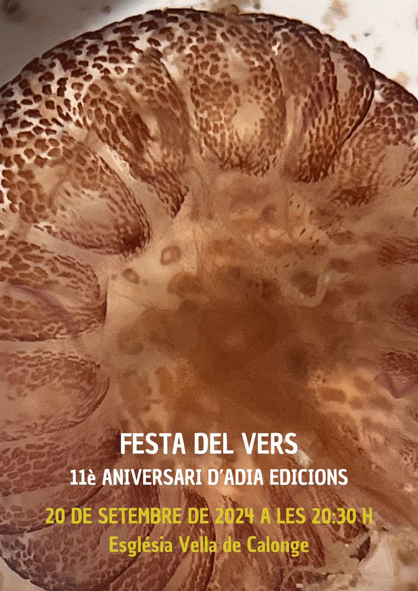 🍒falta molt poc per la festeta.
11a Festa del Vers 
Dv 20 de setembre a les 20:30 h
Església Vella de Calonge. 

Estau tothom convidat. 
Recital, música i tast!
