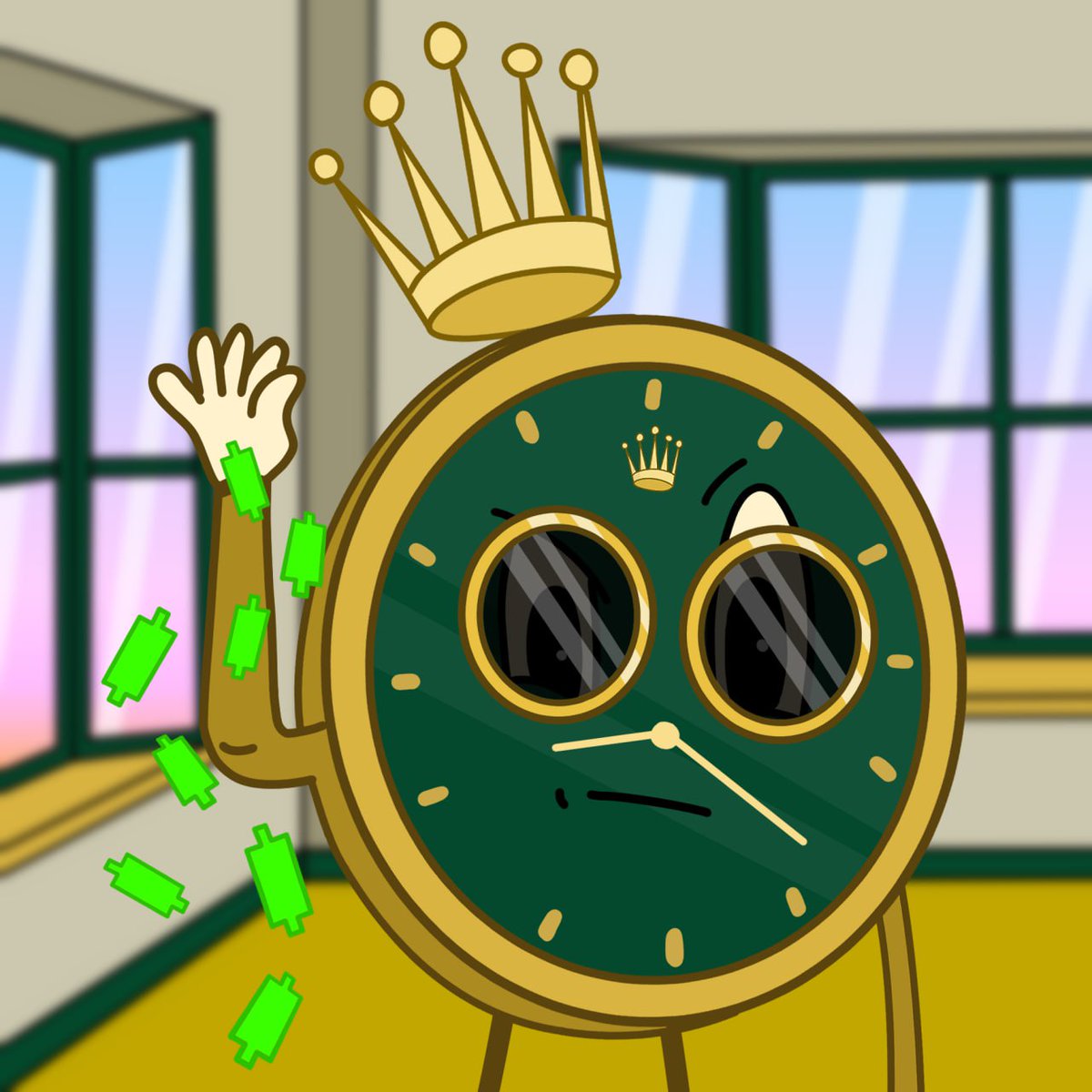 $rollie is a meme token on Solana, inspired by the luxury and status symbol associated with Rolex watches. Like many other meme coins, $rollie likely thrives on its fun and lighthearted community appeal, leveraging the iconic Rolex imagery to create a sense of exclusivity, style,