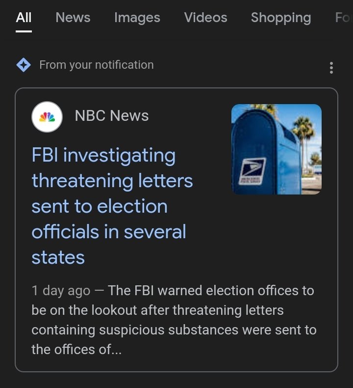 How is it that my phone sends me an alert with this, but not when <a href="/realDonaldTrump/">Donald J. Trump</a> has another assassination attempt? You cannot convince me that this election is not being influenced by <a href="/Google/">Google</a>, <a href="/Meta/">Meta</a>, and <a href="/Mainstream/">Mainstream</a> media Complete bullshit if you ask me.