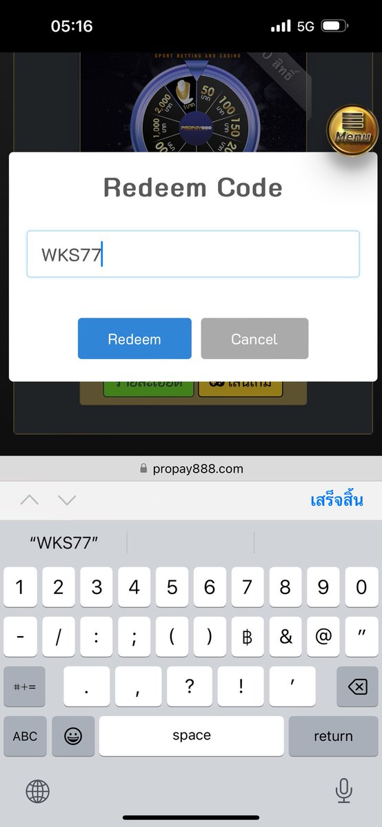 ✨ สมัครใหม่แจกโค้ดฟรี 
💥 โค้ด 👉🏻 WKS77
- กติกา 🚨  กดรี + กดใจ + คอมเม้น #แจกจริง กิจกรรมใหม่แนะนำเพื่อน 10 รับ 500 ⛓️
ลิ้งค์สมัคร👉🏻 propay888.com/register?membe…