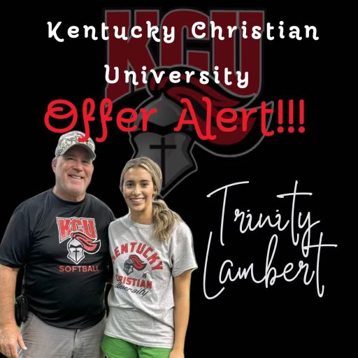 Had a great time visiting Kentucky Christian University! Very thankful to Coach Ritchhart and Coach Donithan for taking the time to talk to me and giving me an offer. I enjoyed getting to meet all the girls and practicing with them. <a href="/GoKnightsSB/">KCU Softball</a>