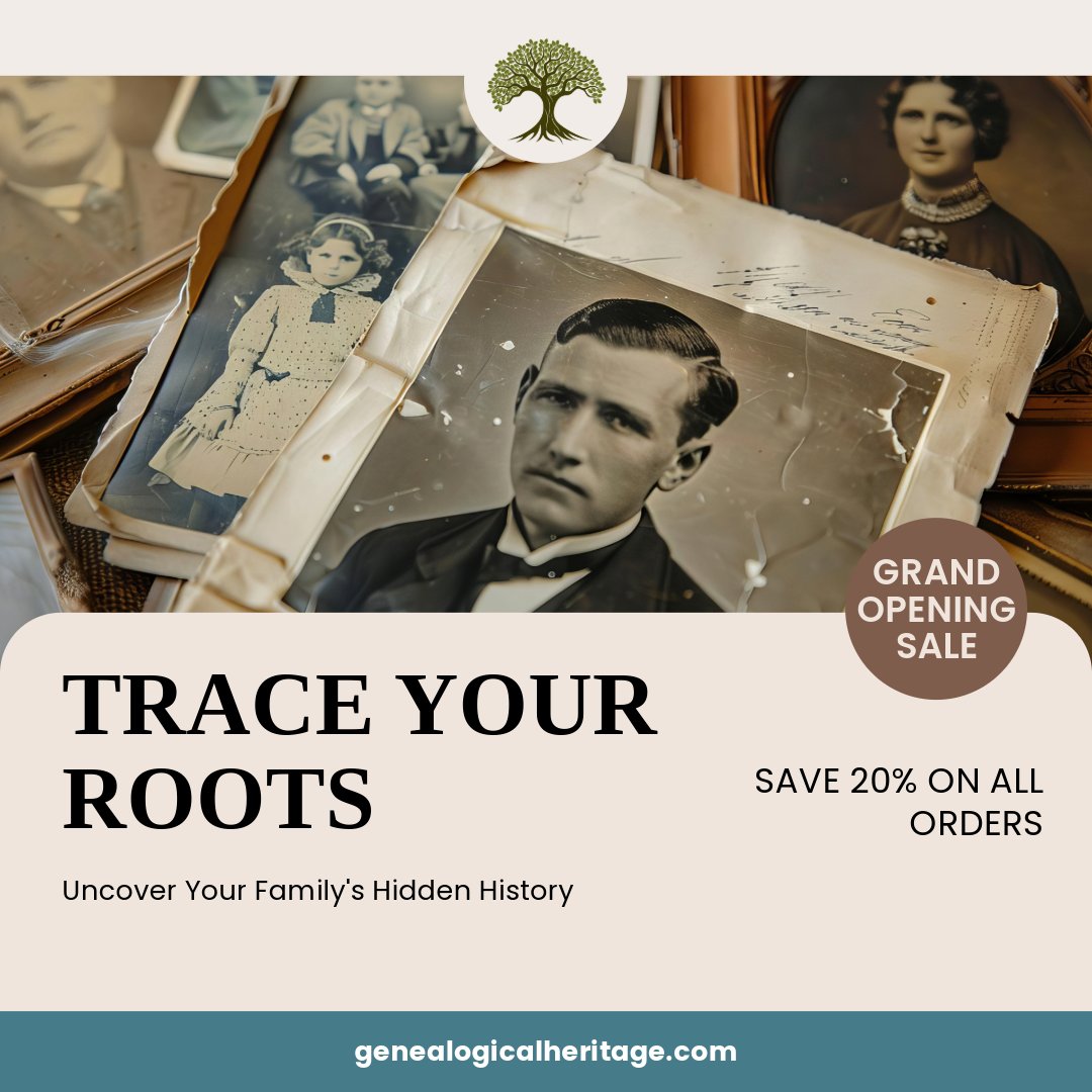 The Society for Genealogical Heritage (@genealogysoc) on Twitter photo 