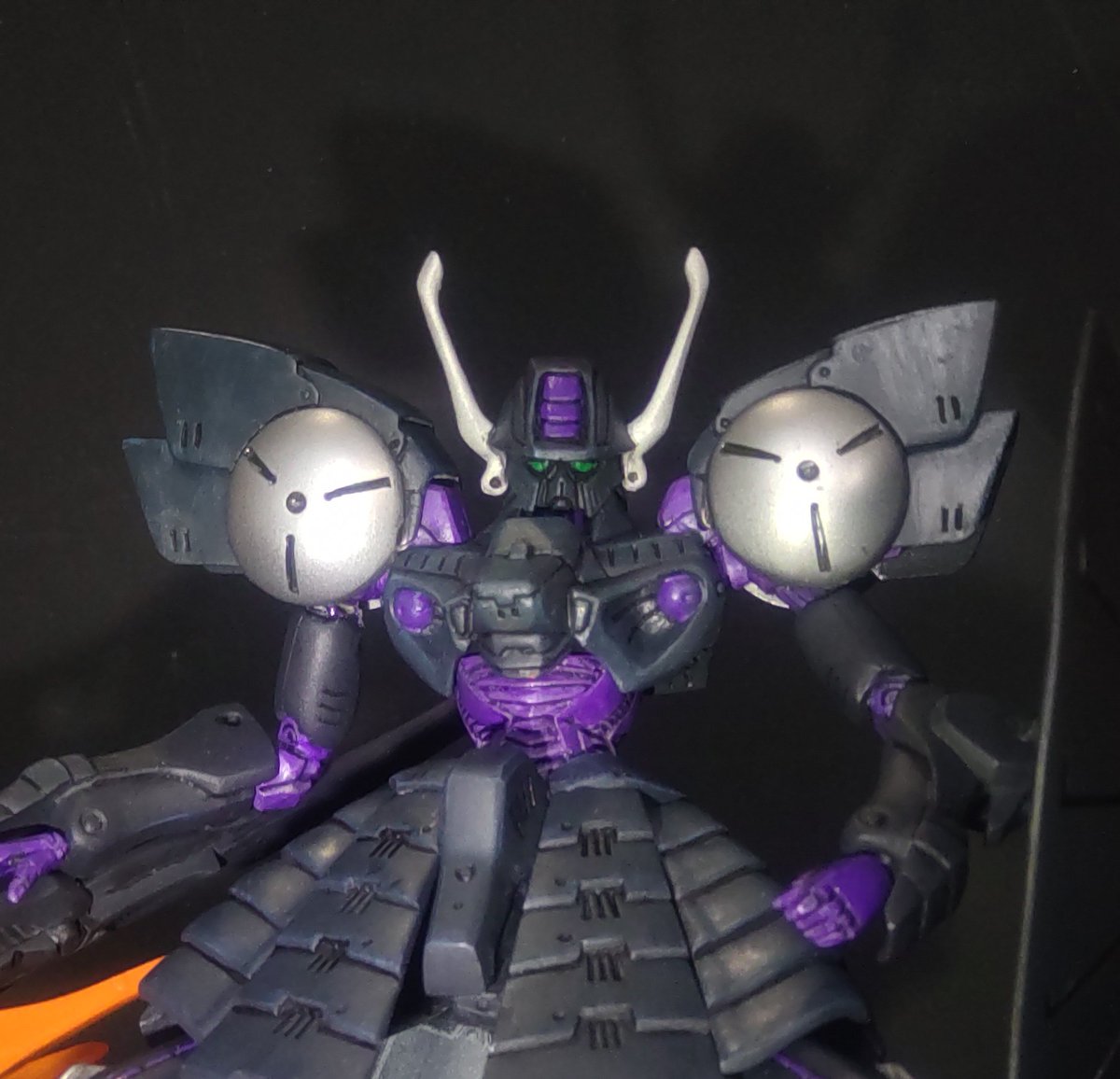 wave 1/144 バッシュ・ザ・ブラックグラード、黒騎士、完成しました