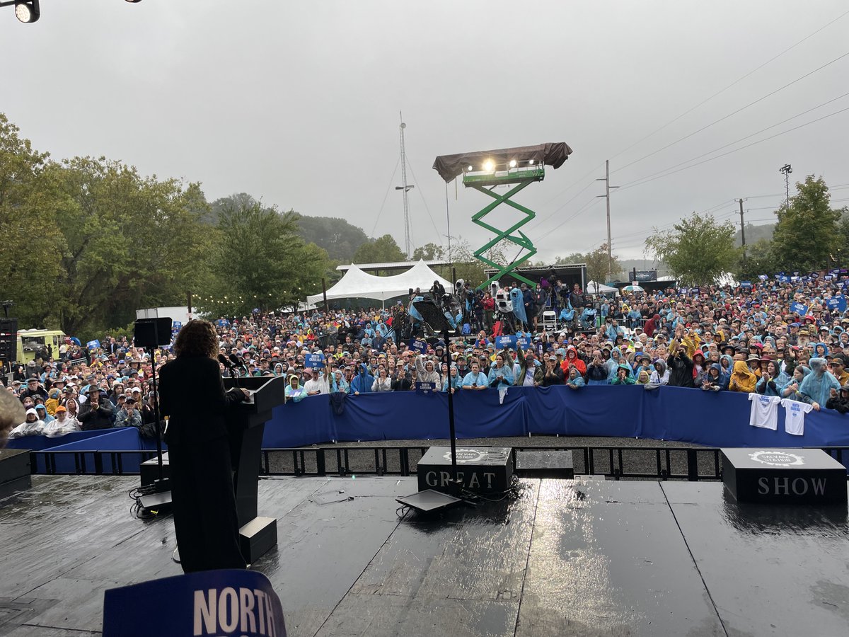 YDWNC (@ydwnc) on Twitter photo See that crowd? That is what a big tent party looks like.
A huge night for the west as over 2,500 members of our mountain communities welcomed Governor Tim Walz to Buncombe County! Shout out to <a href="/PratherForNC/">Lindsey Prather</a> too!!
<a href="/NCDemParty/">NC Democratic Party</a> <a href="/ydnc/">Young Democrats of NC</a> See that crowd? That is what a big tent party looks like.
A huge night for the west as over 2,500 members of our mountain communities welcomed Governor Tim Walz to Buncombe County! Shout out to <a href="/PratherForNC/">Lindsey Prather</a> too!!
<a href="/NCDemParty/">NC Democratic Party</a> <a href="/ydnc/">Young Democrats of NC</a>