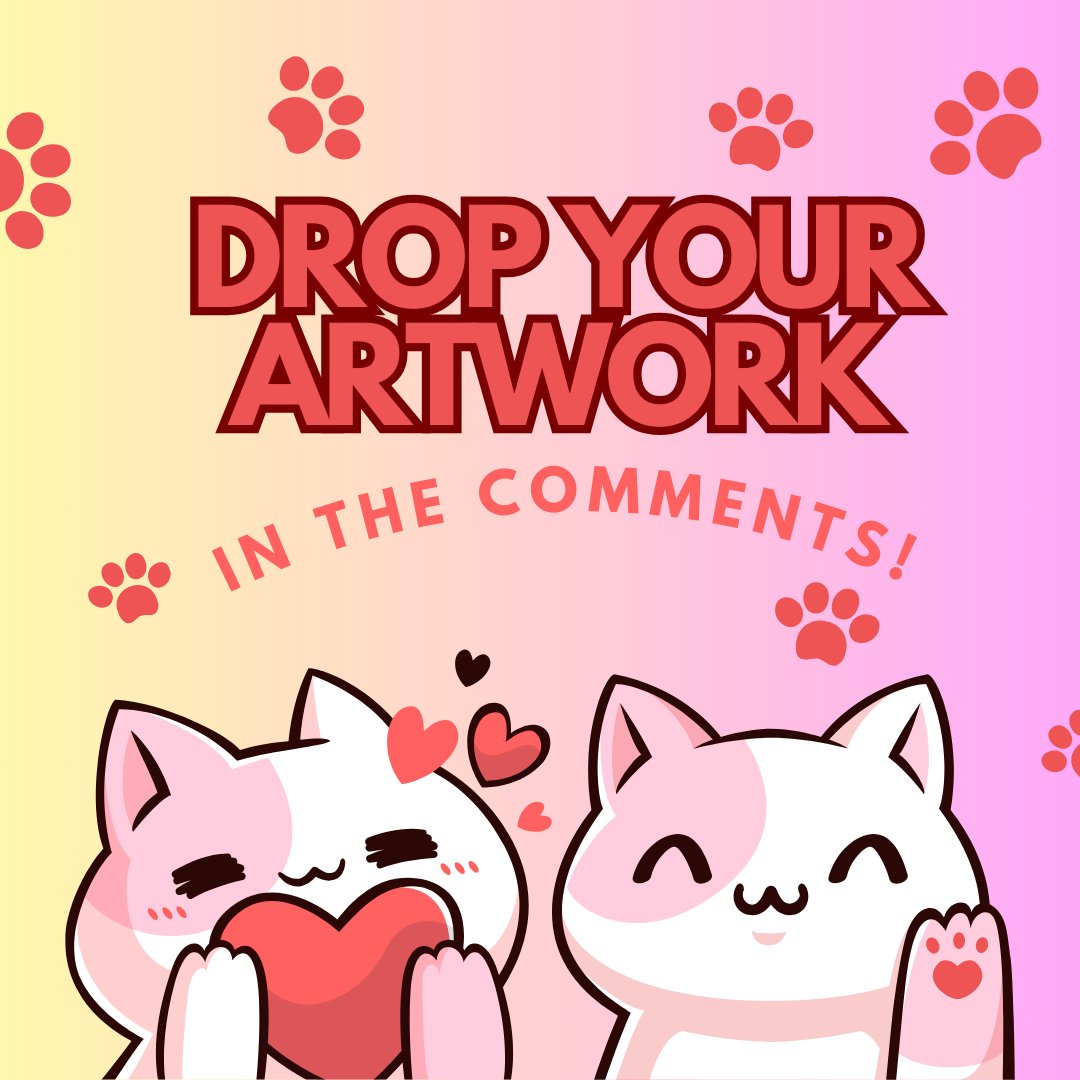 Hey artists! 🎨✨ Wanna be #artmoots? Let’s follow and support each other! 💕 Drop your artwork in the comments! 🌸💞 I also want to thank you all so much for the amazing comments on my last post and for sharing your beautiful art! 
#ArtistSupport #ArtShare #moots #art