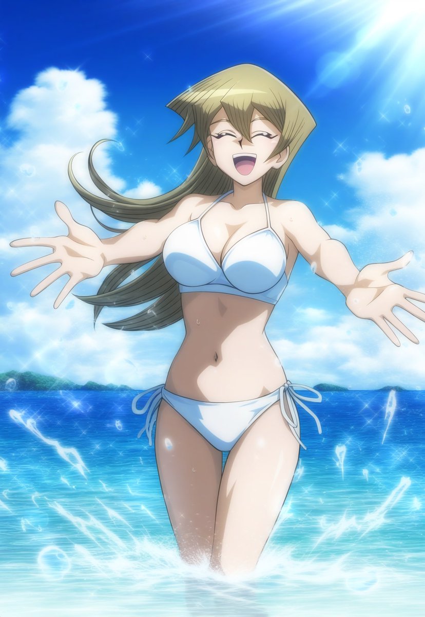 QueenObelisk's tweet photo. "At least I got to have a peaceful summer this time. It was worth it." https://t.co/sK4kKV08Wk