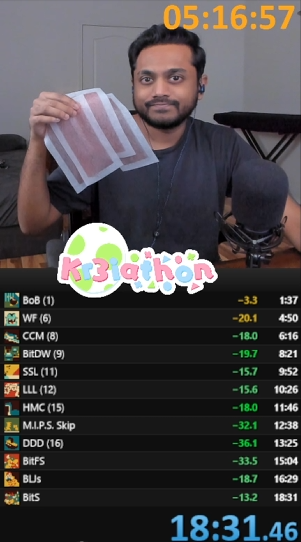 kr3iathon pb ft my lack of leg hair 😬