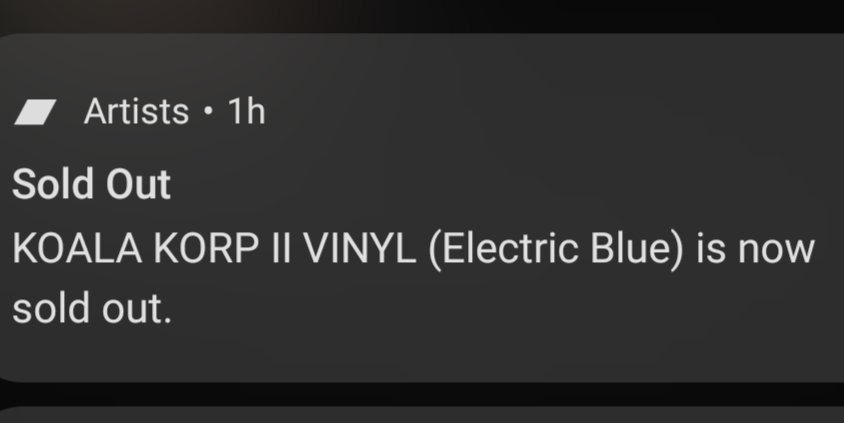 So this just happened