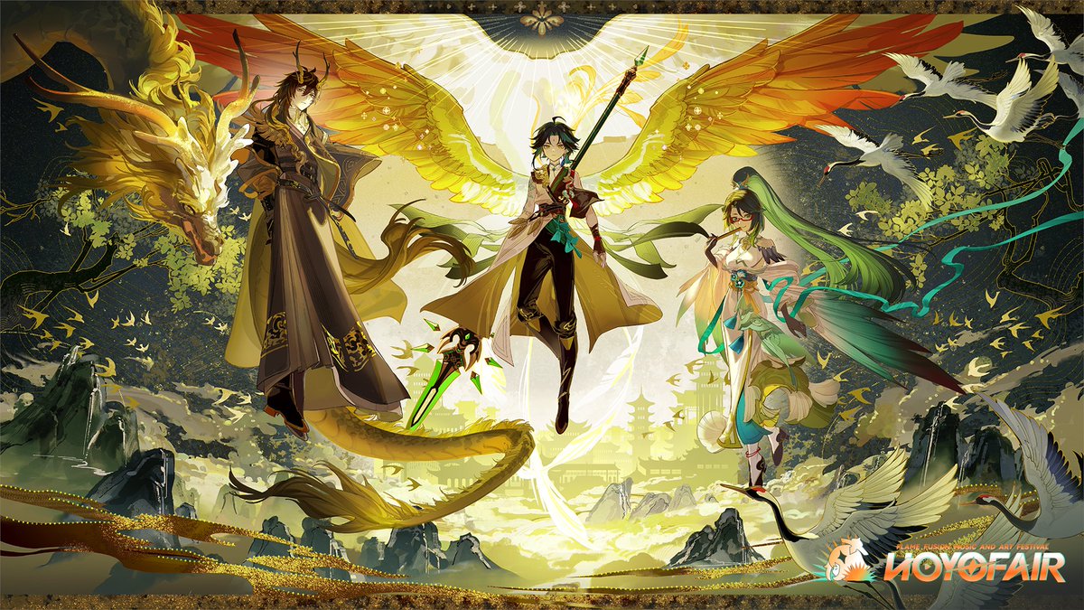New Zhongli, Xiao And Xianyun Art ✨

By Hoyofair x Rafa_elaelaela

#GenshinImpact #Xiao #Zhongli #Xianyun