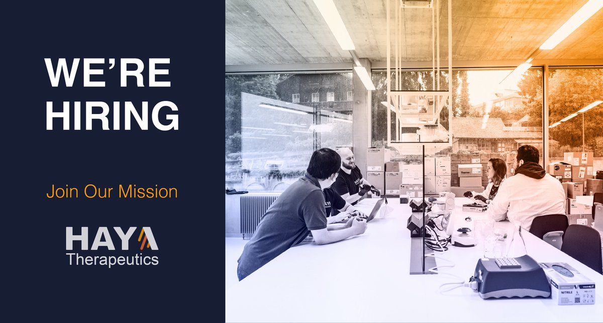 We’re #Hiring! 🚀
We are looking for visionary and driven individuals to join #HAYATherapeutics team.

OPEN positions
#VP_BusinessDev 📈
#Global_AllianceDir 🌐
#SeniorDir_HR 🤝

Apply TODAY!👉hayatx.com/careers#sectio…