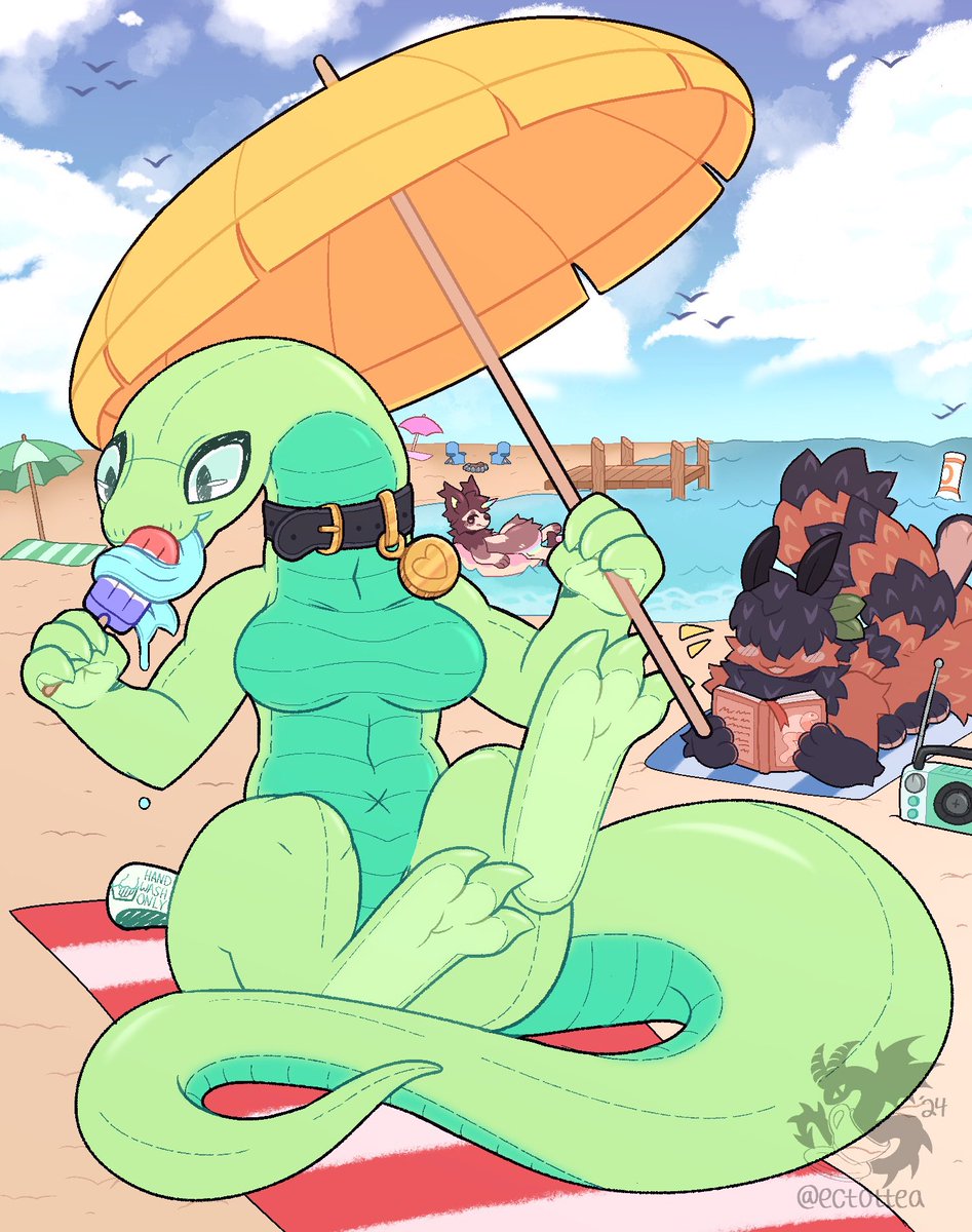 ectottea's tweet image. 📌 Pinned
↳ Hey I’m Amber! ☁️ I’m a nb freelance artist and full time baker.
↳ I like drawing all sorts of creatures! ❄️
↳ Links: ectottea.carrd.co 🧊
↳ RTS APPRECIATED!! ♻️
☁️☁️☁️
