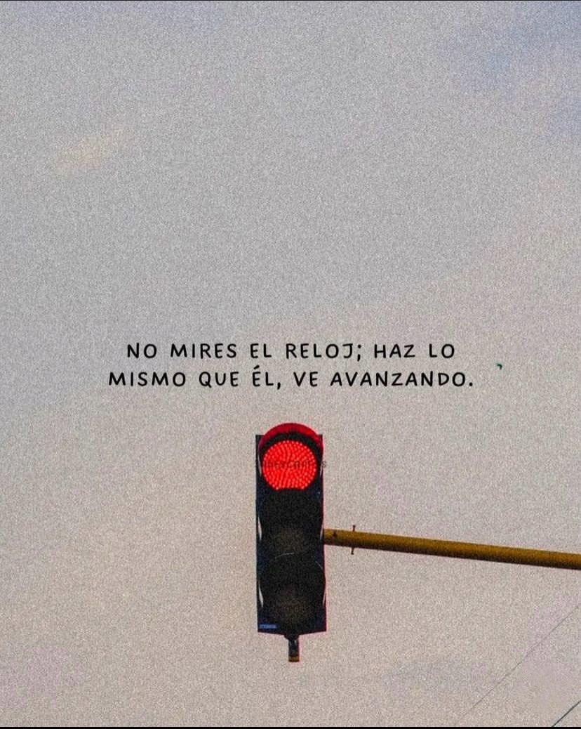 Sin prisa, pero sin pausa.