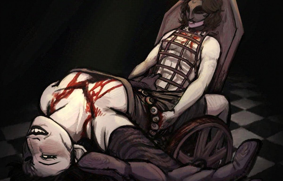 The pinecone pig brought you…

Sulfur cultists Samarie and Olivia!

#FearandHunger #FearAndHugnerTermina