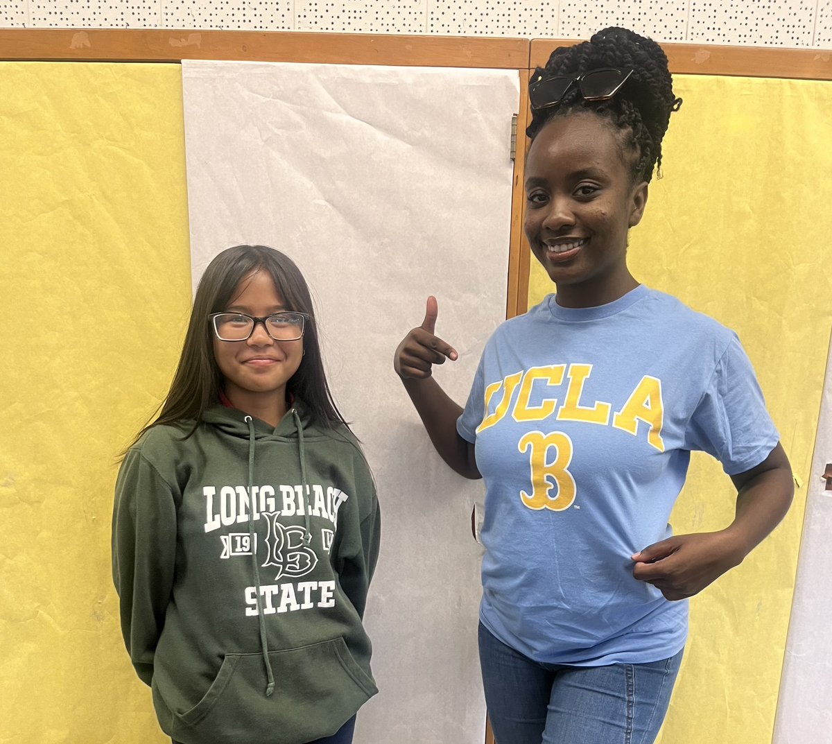 aloha_academy's tweet photo. Attend today, achieve tomorrow. Our aloha dolphins showed up today wearing their college gear https://t.co/BjURCy60sm