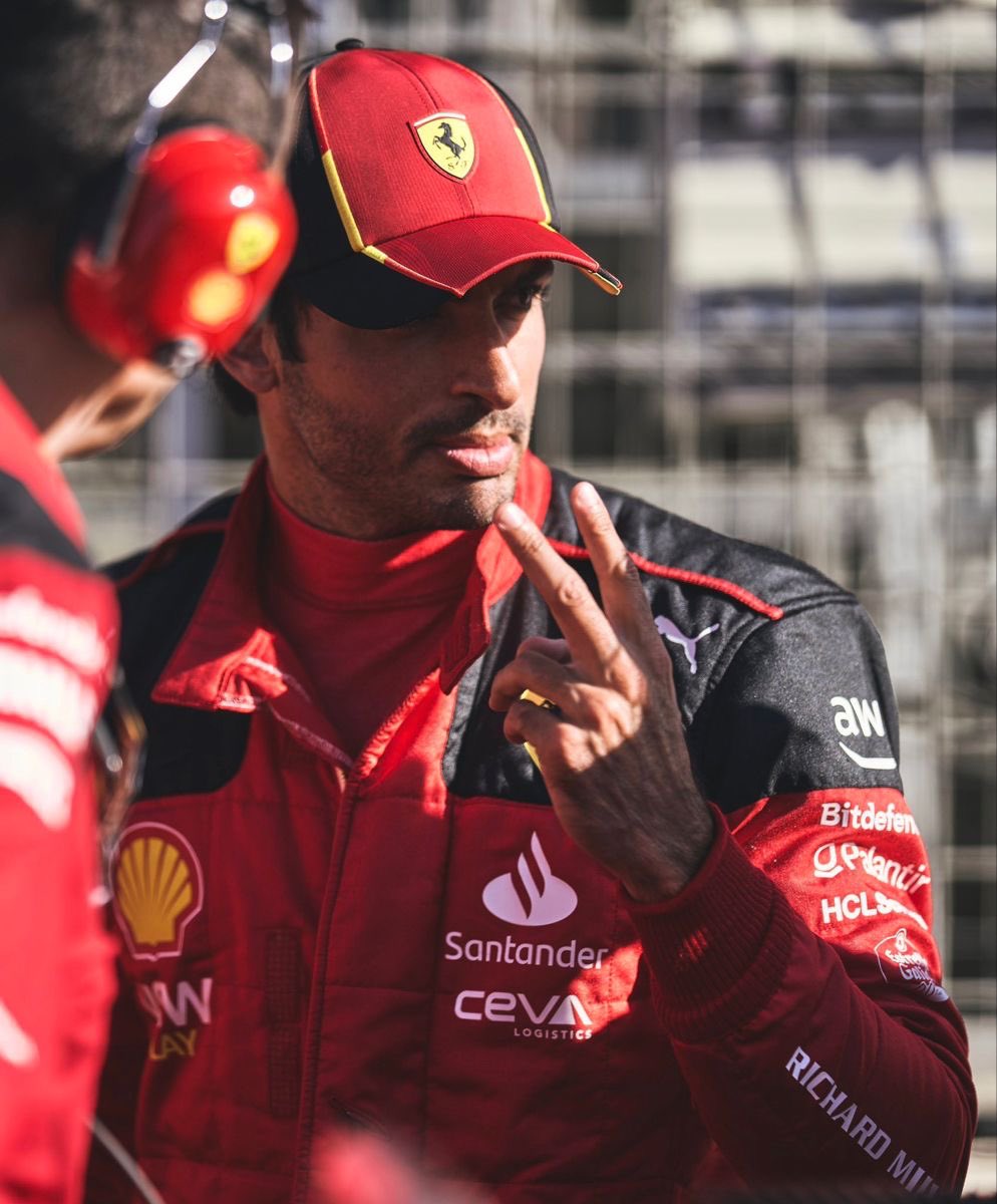 “how many times did you break the red bull dominance?”

carlos sainz: