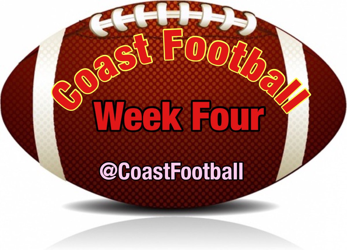 Coastfootball's tweet image. 🏈 #CoastFootball #WeekFour ⬅️

All No -Region Games 

Kick-Off 7pm

#GamePredictions Thursday at 7pm

Facebook 
Gulf Coast High School Football 

📊🏈🏈📊