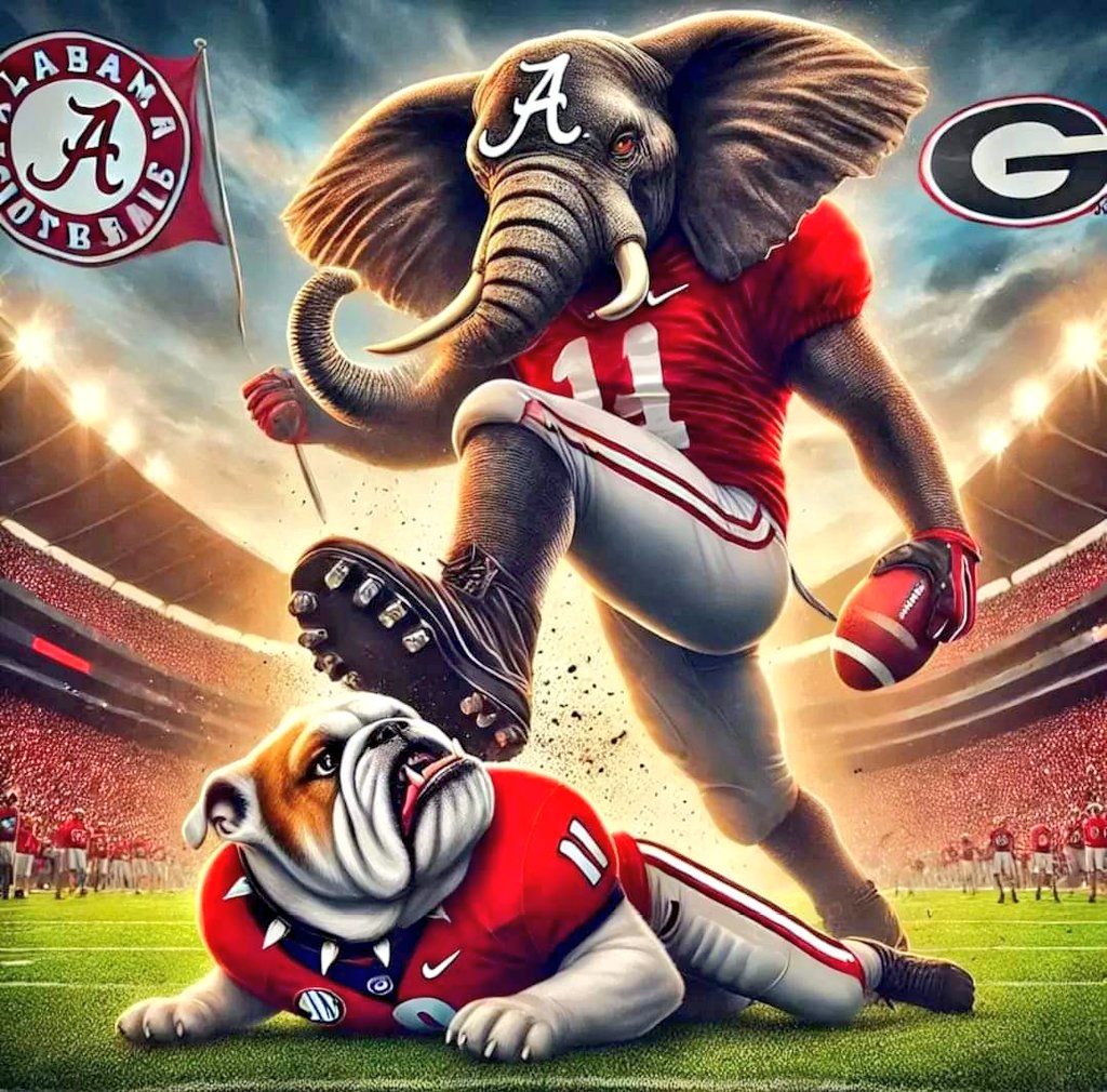 Beat Georgia.... Again.... 🐘🅰️🌊