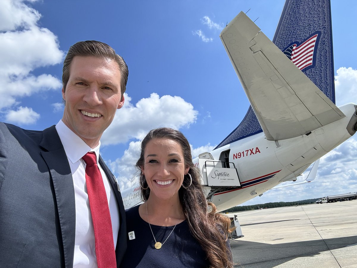 Rocky and I enjoyed hitting the campaign trail with JD Vance, and my future North Carolina Congressional colleagues. Together, we’re focused on putting America first and ensuring real leadership is back in the White House with President Trump and JD Vance at the helm. It’s time