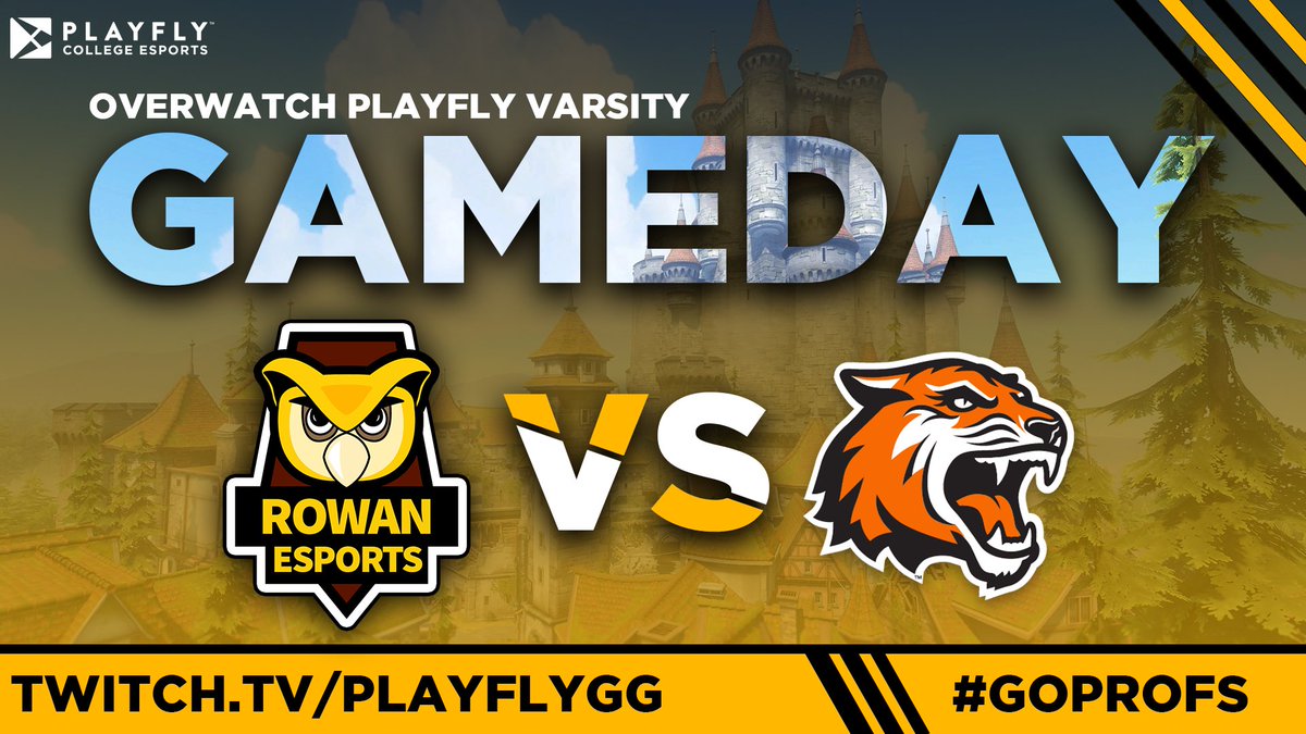 First match of the overwatch season and we're looking to impress on @playflygg's official stream ‼️

Tune in at 9:40pm EST on twitch.tv/playflygg to watch our Rowan Gold team face RIT Orange 🦉