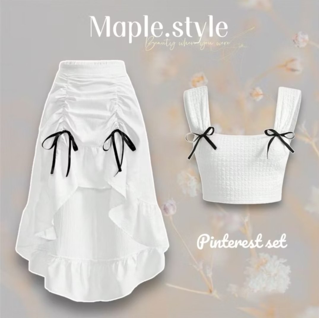 wintara22's tweet photo. 👗 ชุดสไตล์พินเทอเรส : Pinterest set black ribbon
🎀 ท๊อป+กระโปรง แต่งโบว์ริบบิ้นดำ
🎀 สวยฉ่ำ ตรงปก 
🎀 ได้ลุคสาวน่ารัก สดใส

📍พิกัดร้า�� https://t.co/lg5bAqbOub

#Pinterest
#BlackRibbon
#พินเทอเรส
#เสื้อ
#กระโปรง https://t.co/HqNt5W2Nct