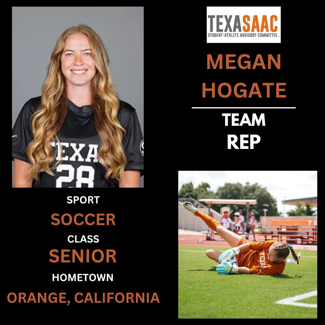 TexasSAAC's tweet image. Capping off day 2 of our SAAC introductions, from Texas Soccer, Jilly Shimkin and Megan Hogate!โฝ๏ธ๐ค๐ผ