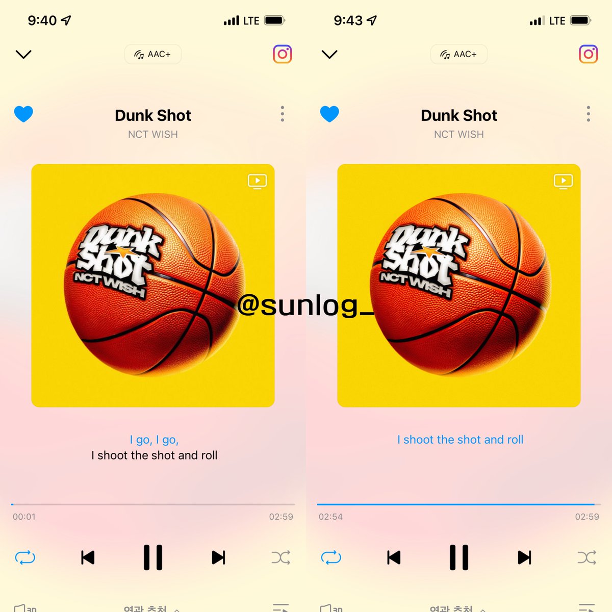 sunlog_'s tweet photo. 9/19 09시🏀

#나의WISH를_DunkShot
#NCTWISH #DunkShot #Steady https://t.co/LAtThMS0qq