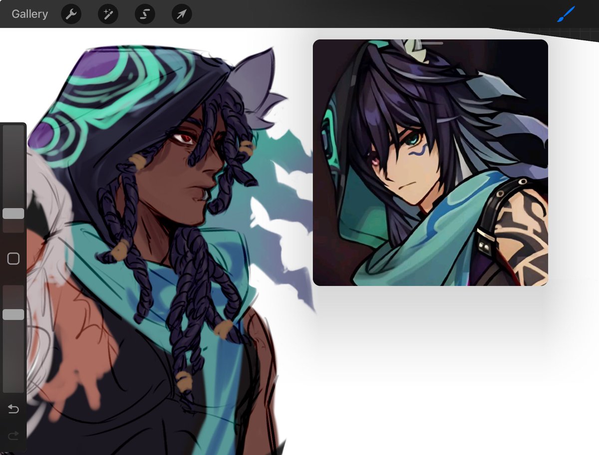 Man what’s going on with olorun’s ear