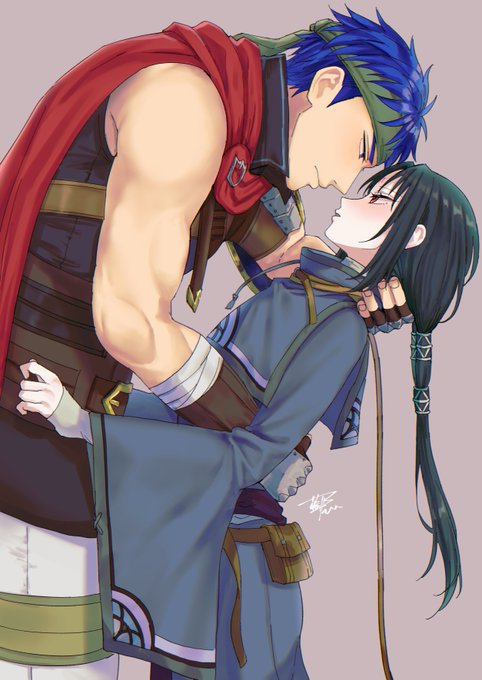 キス寸前アイセネのリクエスト
だったのに見つめ合う2人になってしまった 