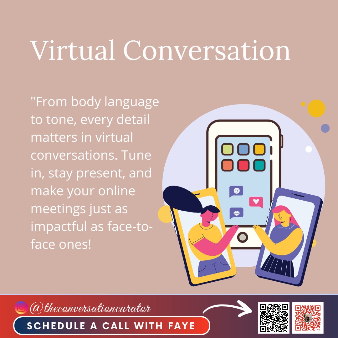 fayewatermancc's tweet image. #VirtualCommunication #RemoteTeamwork #EffectiveConversations #BodyLanguageMatters #RemoteProductivity