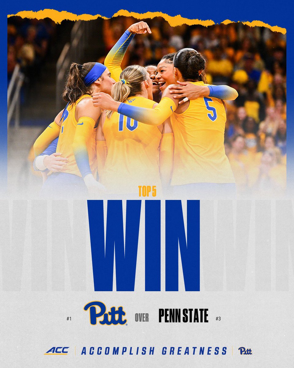 The ACC (@theacc) on Twitter photo OH HOW SWEEP IT IS 😁🧹
The Panthers sweep No. 3 Penn State! OH HOW SWEEP IT IS 😁🧹
The Panthers sweep No. 3 Penn State!