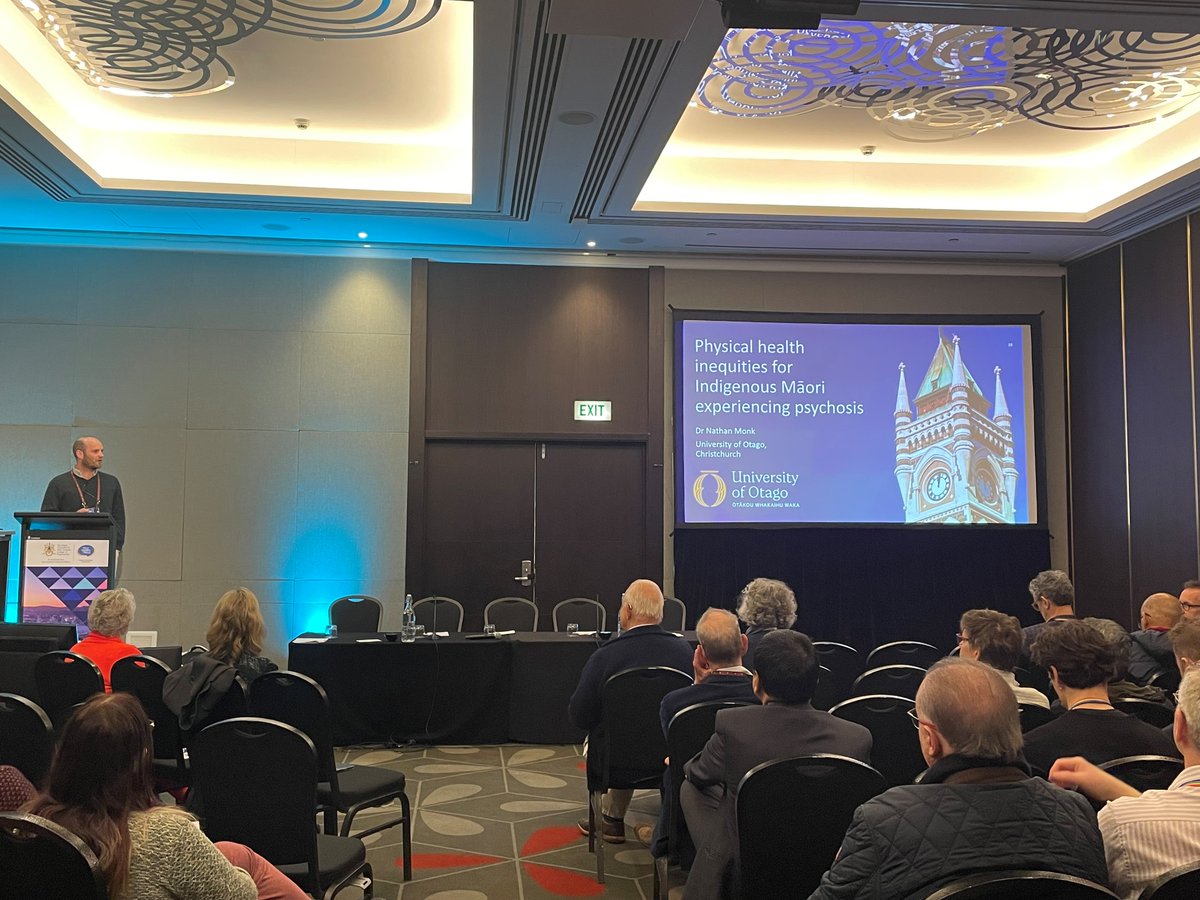 Equally Well (@equallyw) on Twitter photo Excellent presentation yesterday at <a href="/RANZCP/">RANZCP</a> from Dr <a href="/NathanMonk10/">Nathan Monk</a> presenting the first wave of findings from the Te Pu Korokoro research (equallywell.co.nz/current-action…) <a href="/otago/">University of Otago</a>
With Susanna Every-Palmer and Dr Helen Lockett <a href="/tepou/">mostra</a> Excellent presentation yesterday at <a href="/RANZCP/">RANZCP</a> from Dr <a href="/NathanMonk10/">Nathan Monk</a> presenting the first wave of findings from the Te Pu Korokoro research (equallywell.co.nz/current-action…) <a href="/otago/">University of Otago</a>
With Susanna Every-Palmer and Dr Helen Lockett <a href="/tepou/">mostra</a>