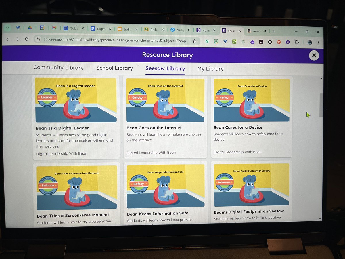 kisha4tech's tweet image. With #Digcit week  coming up, I do want to give a shout out to @Seesaw! They have great lessons for teaching #digitalcitizenship!