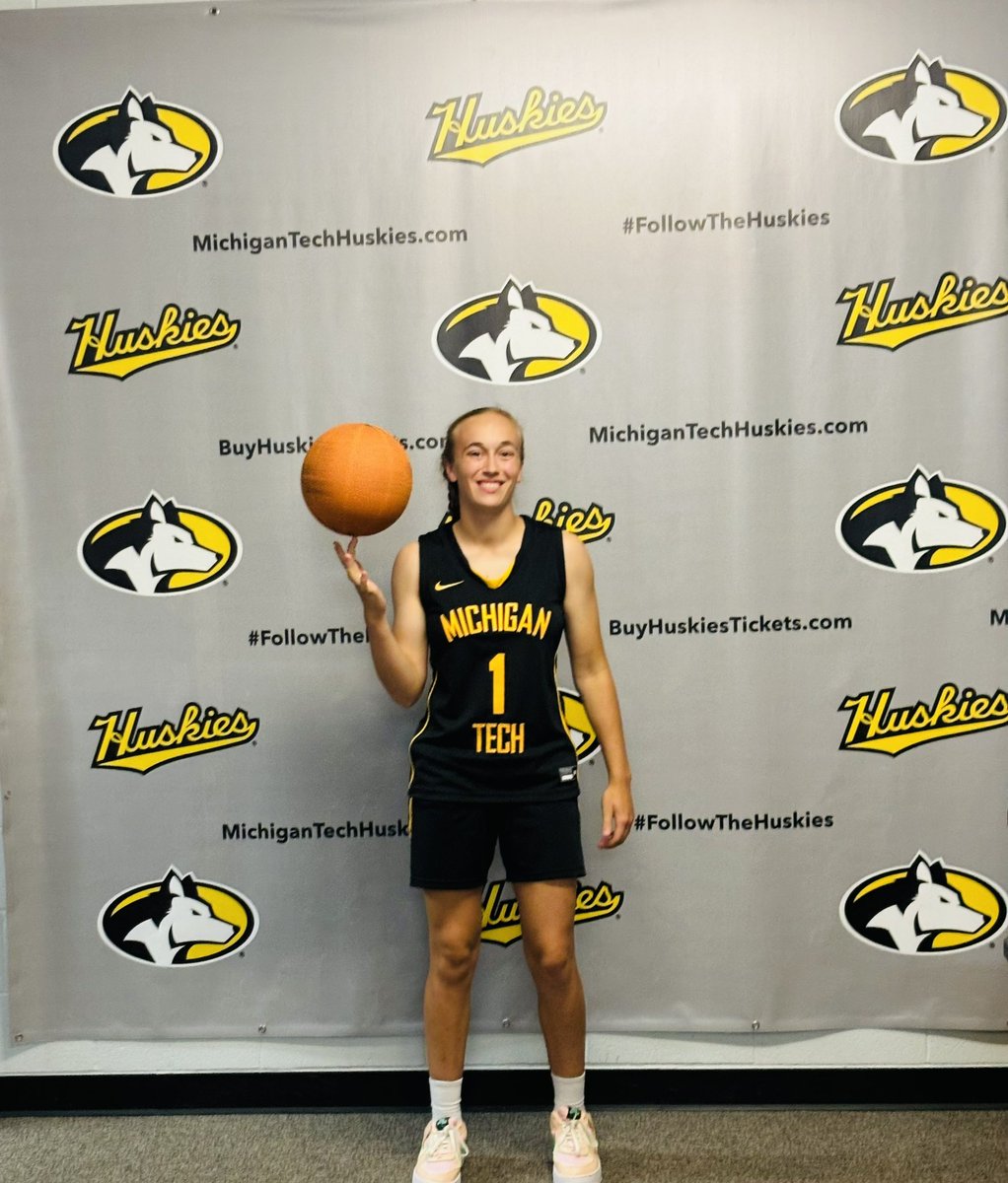 Thank you Coach Sam and Coach E for having me visit campus! I’m excited to have received an offer to play at <a href="/mtuwbb/">Michigan Tech WBB</a>! I’m extremely grateful to have this opportunity!