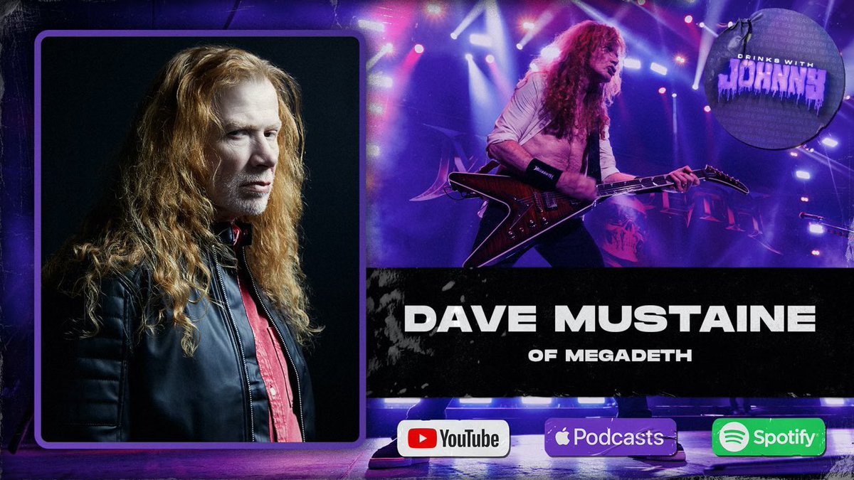 Check out this weeks episode with thrash and heavy metal royalty in <a href="/DaveMustaine/">Dave Mustaine</a> of <a href="/Megadeth/">Megadeth</a> 🤘 streaming everywhere now!!

youtu.be/Zgn8RlqbmqU?si…