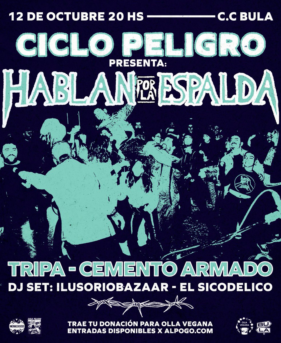 Volvemos a cruzar el charco!!! Lxs esperamos en tremendo ciclo y en el sótano que ya es como nuestra segunda casa. 

alpogo.com/evento/ciclo-p…