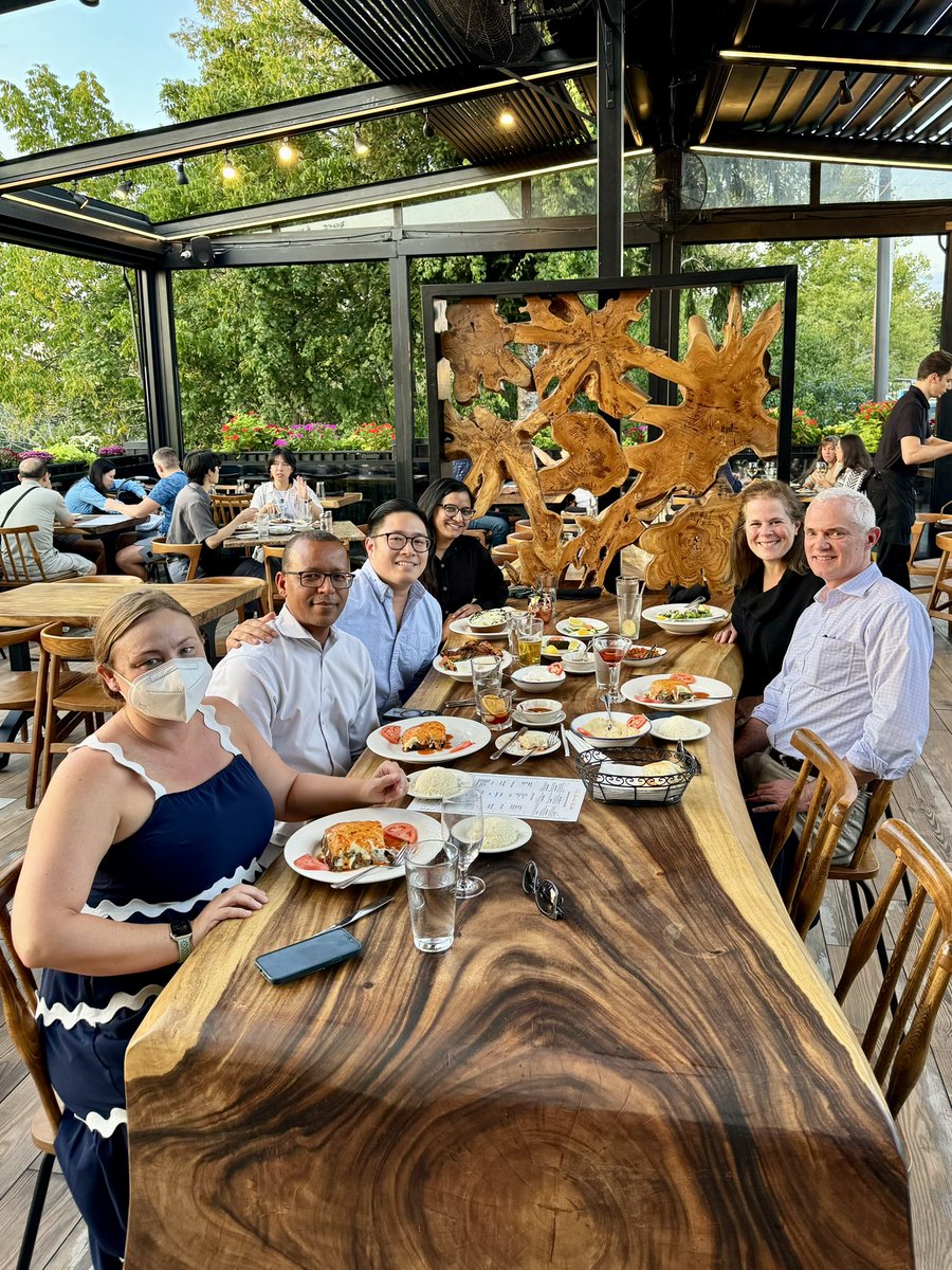 Peter L. Lu, MD, MS (@pllu) on Twitter photo Welcoming the one and only <a href="/AerodDr/">Rachel Rosen</a> back to Columbus w dinner at the beautiful <a href="/CafeIstanbulDub/">Cafe Istanbul Dublin</a>.
Looking forward to her <a href="/nationwidekids/">Nationwide Children's Hospital</a> <a href="/NCHforDocs/">Nationwide Children's Clinical & Research Updates</a> Grand Rounds tomorrow for the annual McClung Lecture! 😃
<a href="/deslilo/">Desale Yacob, MD / ዶር. ደሳል ያቆብ</a> <a href="/NeeterzB/">Neetu Bali</a> <a href="/CarloDiLorenzo1/">Carlo Di Lorenzo</a> <a href="/PedsMotility/">NCH GI Motility Center</a> Welcoming the one and only <a href="/AerodDr/">Rachel Rosen</a> back to Columbus w dinner at the beautiful <a href="/CafeIstanbulDub/">Cafe Istanbul Dublin</a>.
Looking forward to her <a href="/nationwidekids/">Nationwide Children's Hospital</a> <a href="/NCHforDocs/">Nationwide Children's Clinical & Research Updates</a> Grand Rounds tomorrow for the annual McClung Lecture! 😃
<a href="/deslilo/">Desale Yacob, MD / ዶር. ደሳል ያቆብ</a> <a href="/NeeterzB/">Neetu Bali</a> <a href="/CarloDiLorenzo1/">Carlo Di Lorenzo</a> <a href="/PedsMotility/">NCH GI Motility Center</a>
