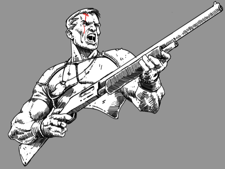 sensible_dude2's tweet photo. Doom 2 drawing idk https://t.co/b0Uu63pmVF