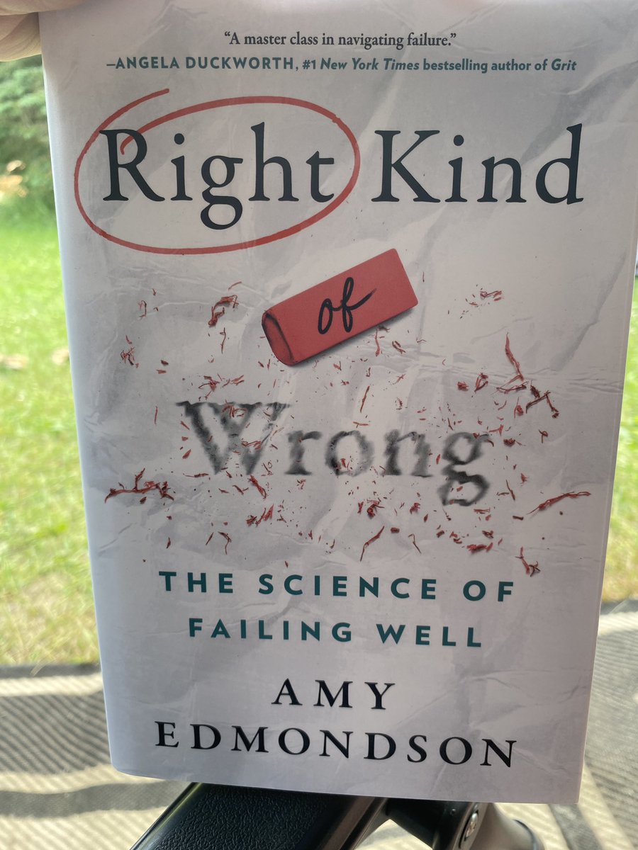 <a href="/AmyCEdmondson/">Amy Edmondson</a> I read your book this summer &amp; am creating resources for elementary students on intelligent failure, basic failure, &amp; psychological safety. Tried the “electric” maze today with great success! Would love to collaborate, get feedback, or pick your brain.