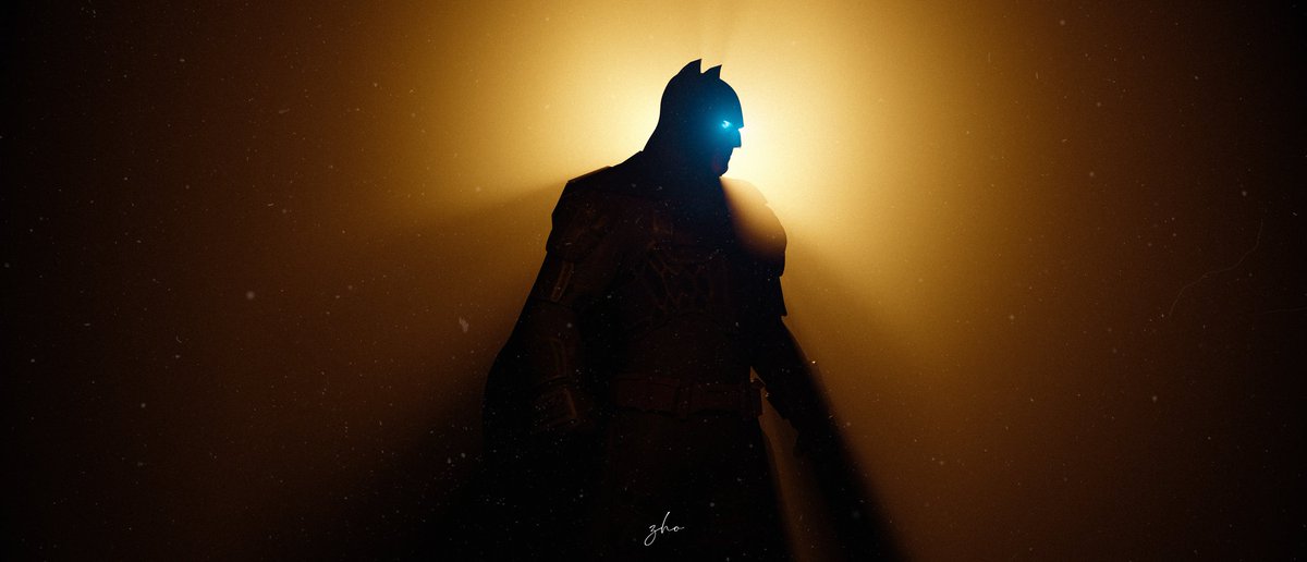 zhocrates's tweet image. he's always watching you. 
-wallpaper-
#blenderart #batman #art