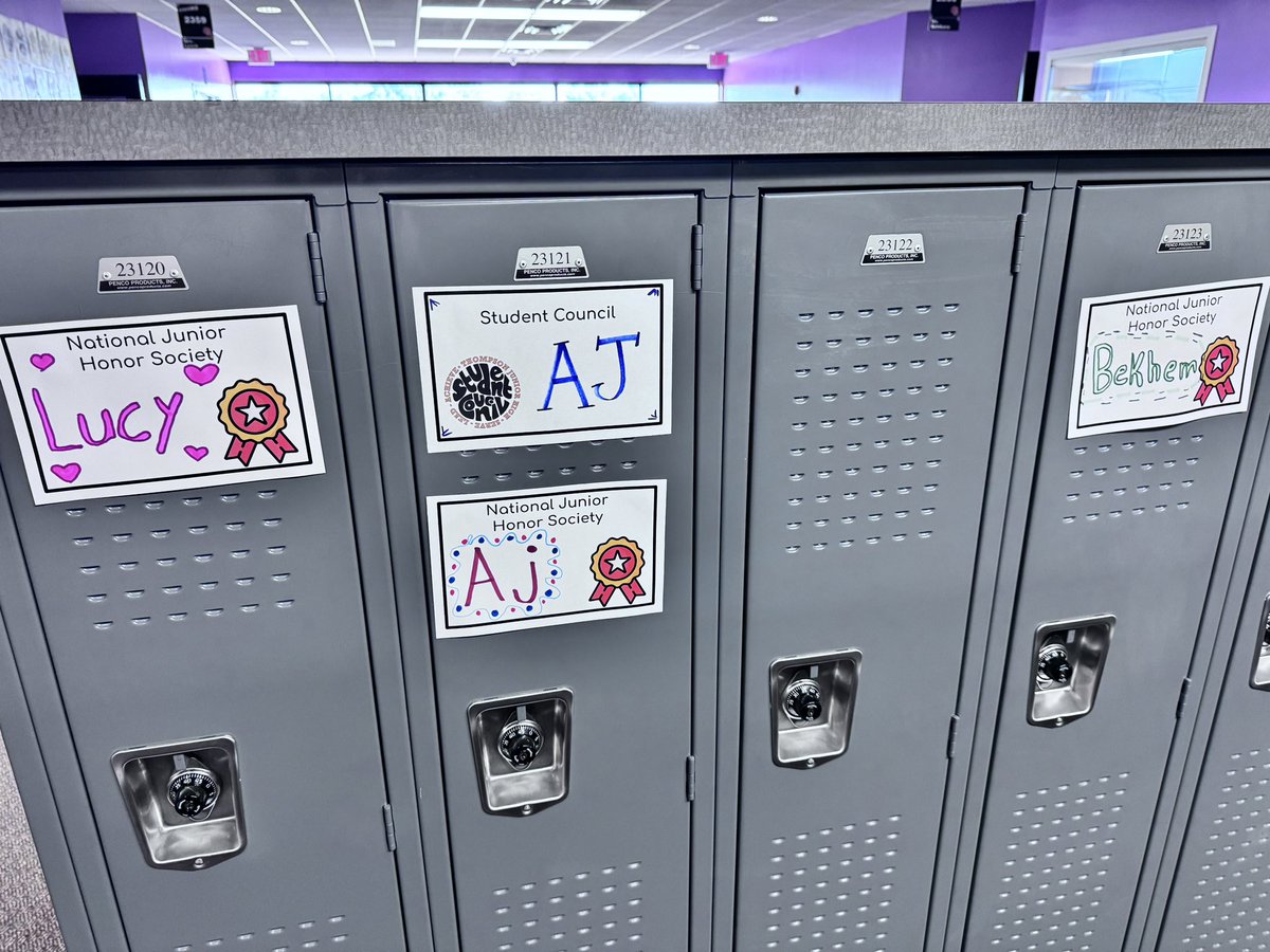 Karen O’Connor (@karen_oc_) on Twitter photo Thompson Student Council went the extra mile with these locker signs this year- love the art🥰🎨 <a href="/thompson308/">Thompson Jr. High</a> Thompson Student Council went the extra mile with these locker signs this year- love the art🥰🎨 <a href="/thompson308/">Thompson Jr. High</a>