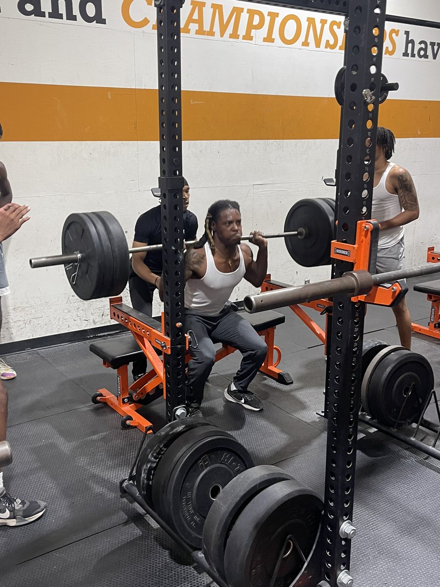 Today was a GREAT day in the weight room!!